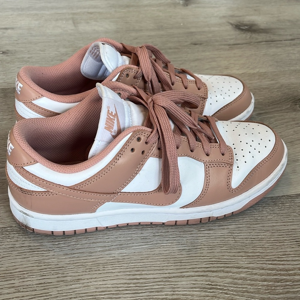 Nike Dunks White/rose whisper